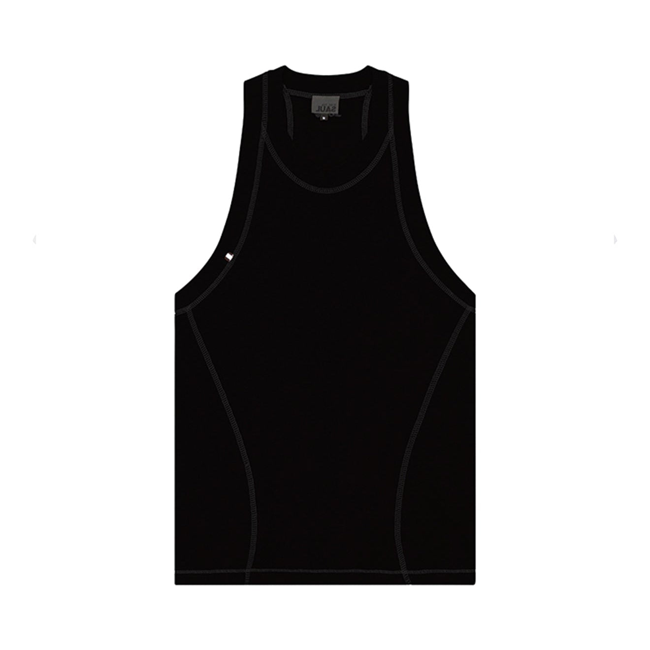 CORE-TAB SLEEK VEST - BLACK