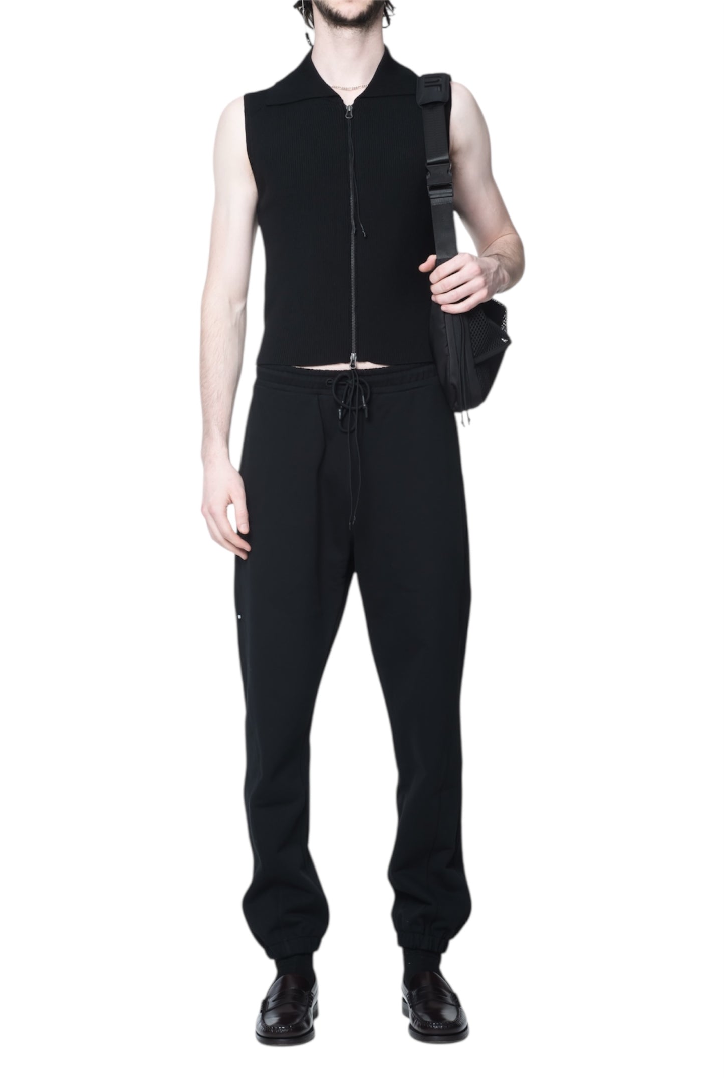 CORE-TAB SLIM JOGGER - BLACK