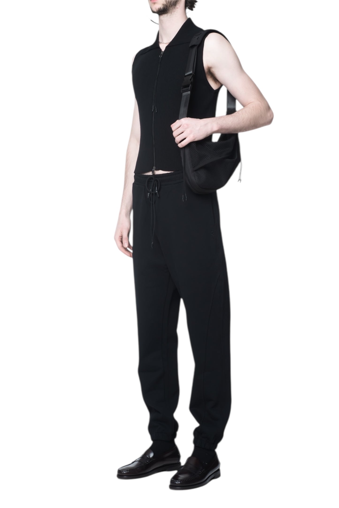 CORE-TAB SLIM JOGGER - BLACK