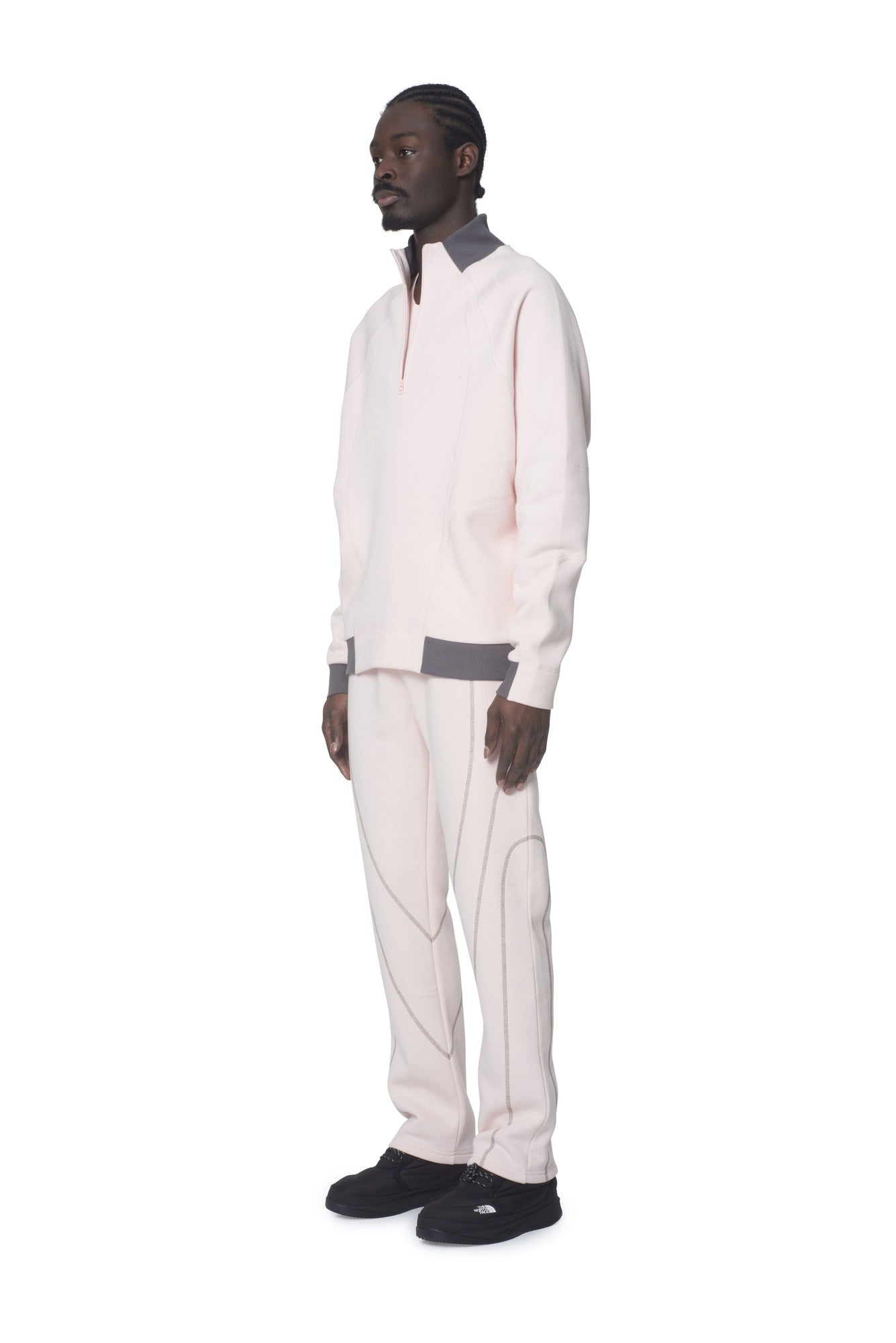 COTTON FLEECEBACK PANELLED JOGGER