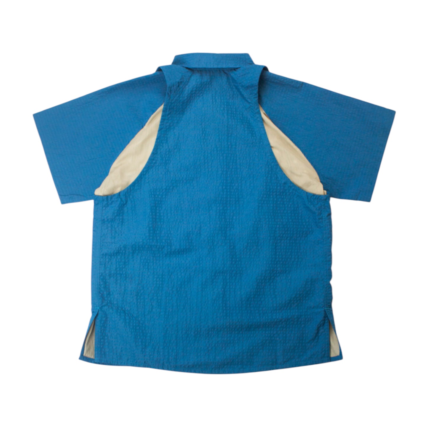 SEERSUCKER SHIRT - TEAL