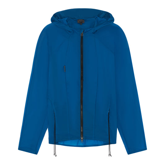 LIGHTWEIGHT NYLON JACKET - TURQUOISE