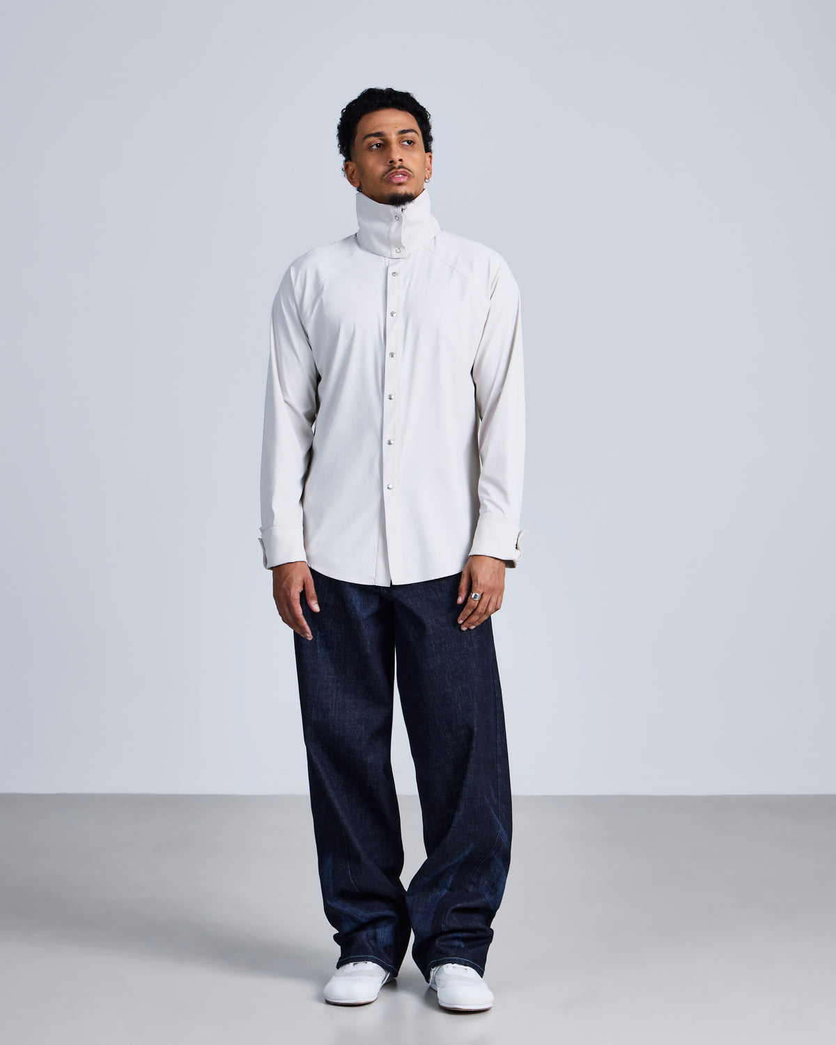 ROLL NECK MOTION SHIRT-1