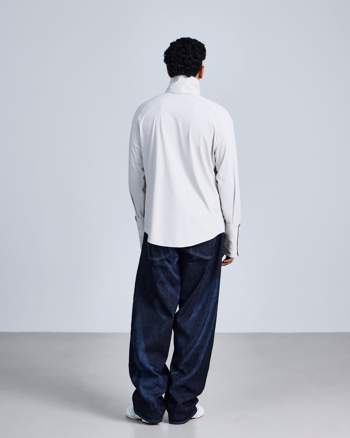 ROLL NECK MOTION SHIRT-5