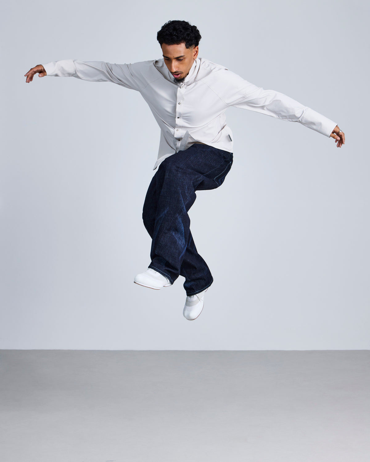 ROLL NECK MOTION SHIRT-2