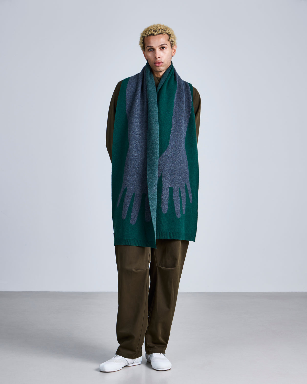 Knitted 'Embrace' Scarf-1