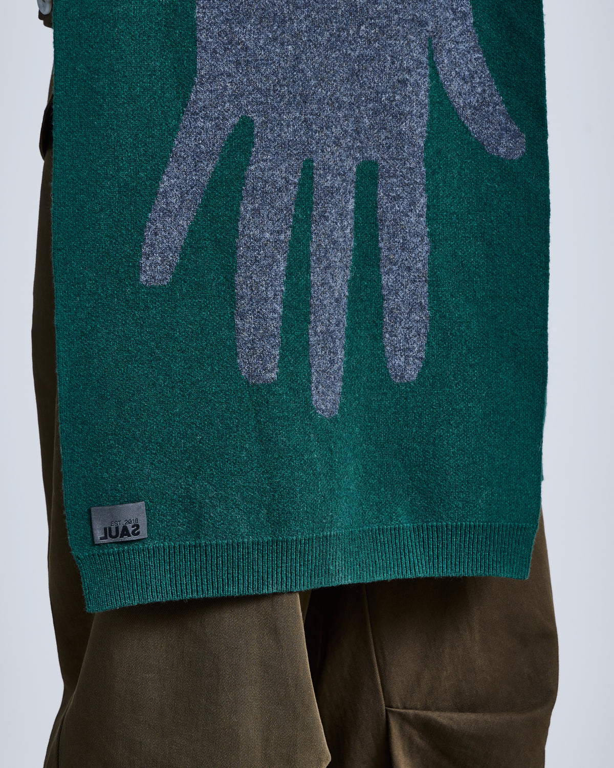 Knitted 'Embrace' Scarf-3