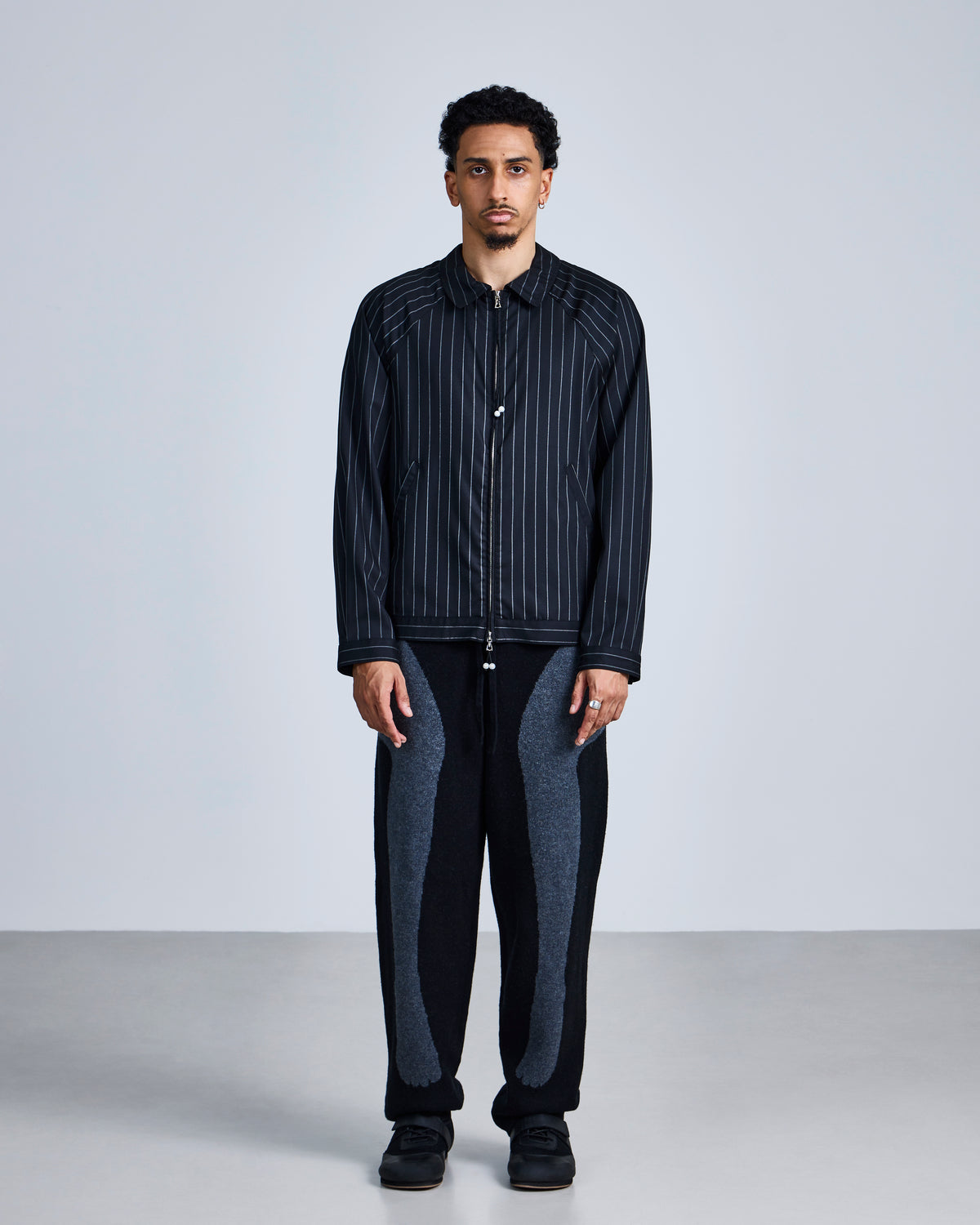 Knitted 'Embrace' Pants-1