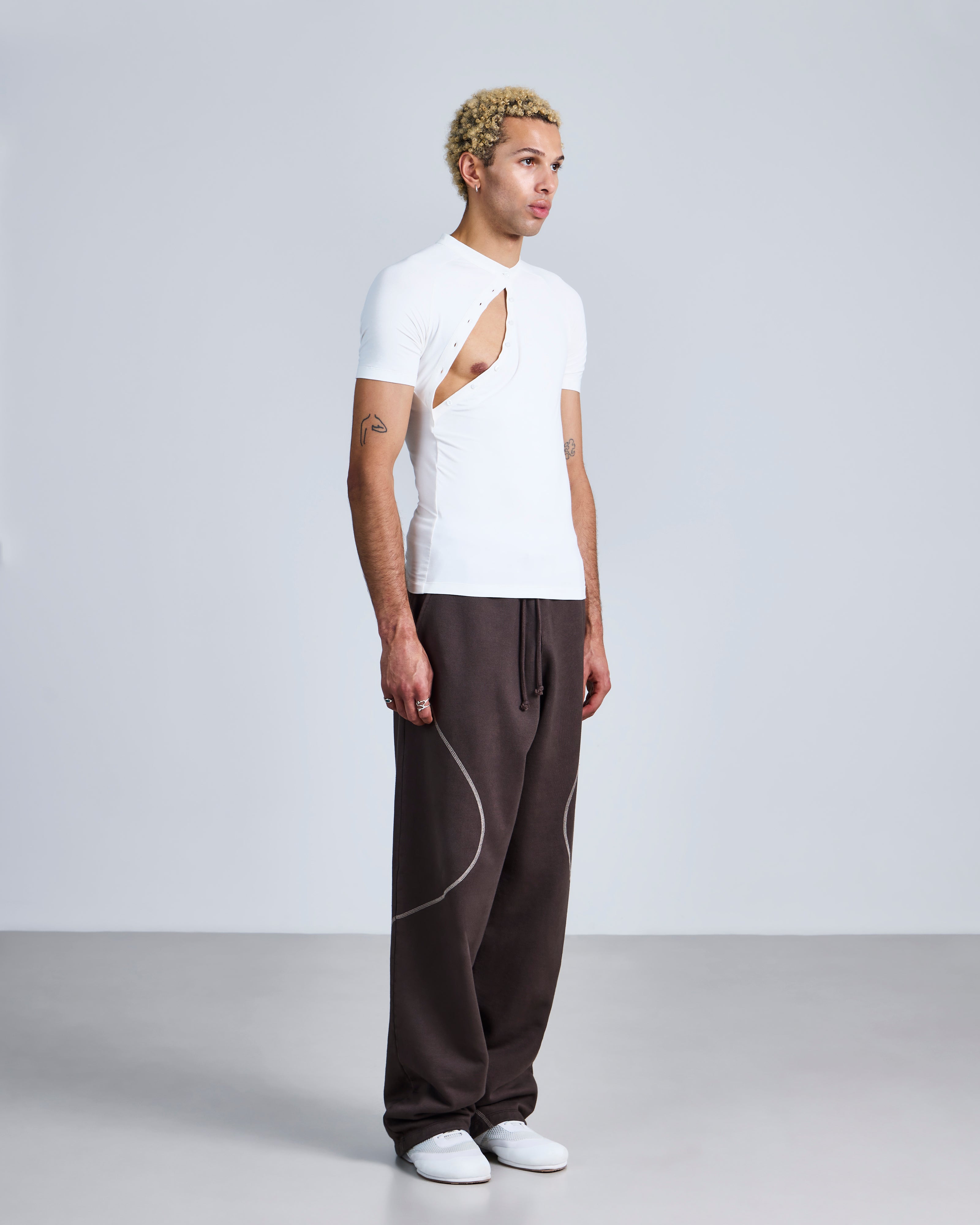 Asymmetric Henley Shirt-6