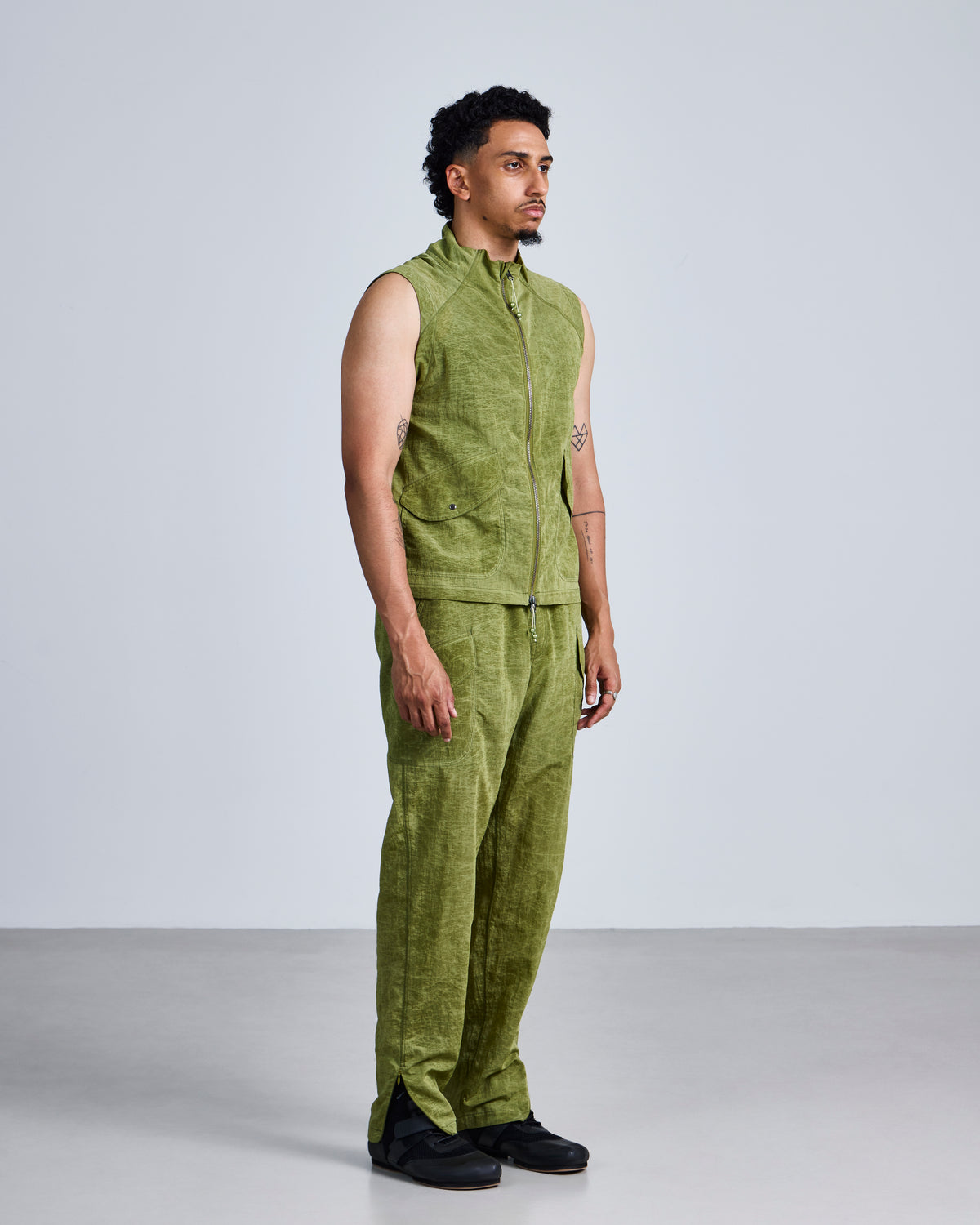 INFINIT Crinkle Nylon Pant-4