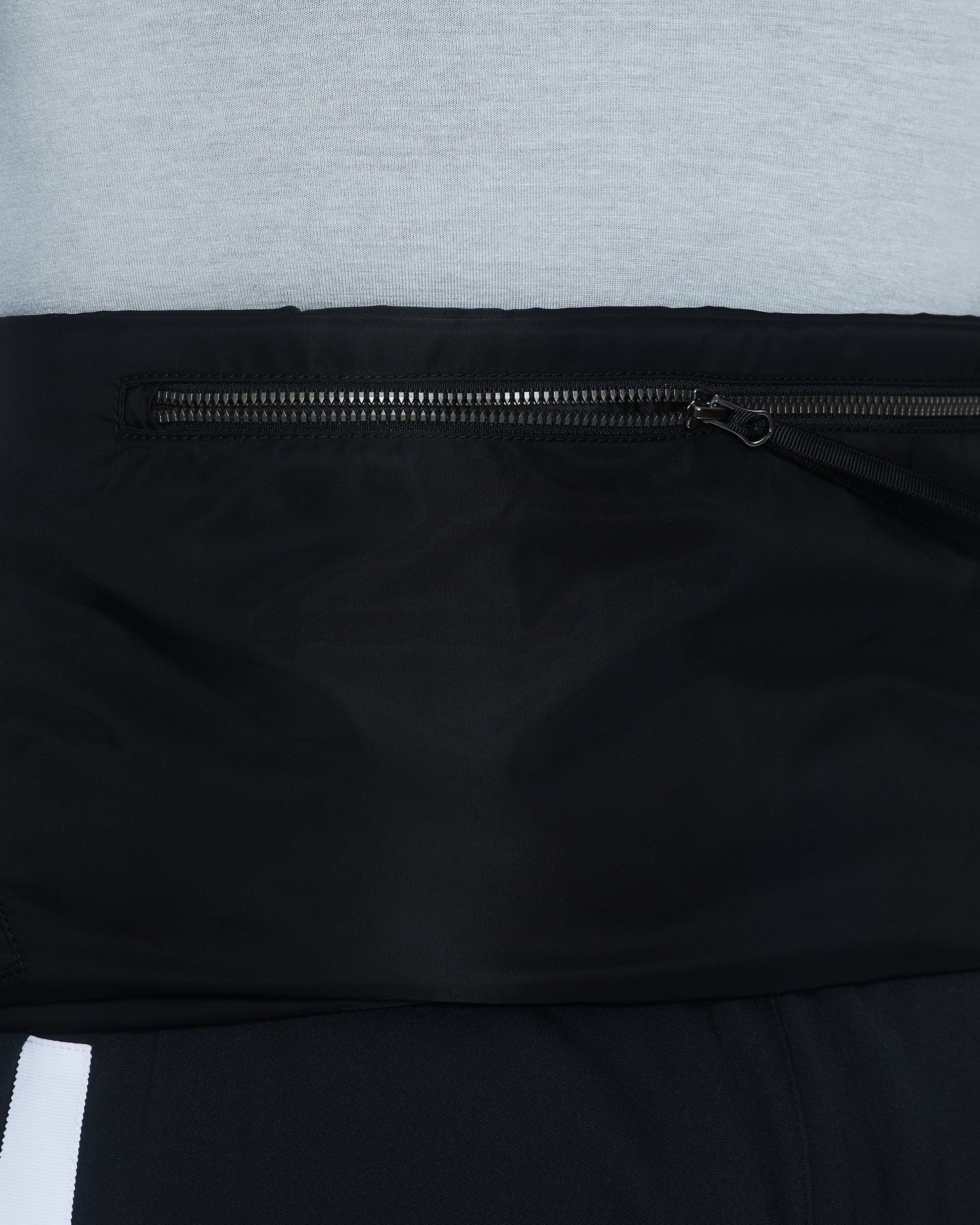 TECHNICAL PADDED HYBRID SCARF NYLON BLACK