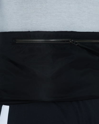 TECHNICAL PADDED HYBRID SCARF NYLON BLACK