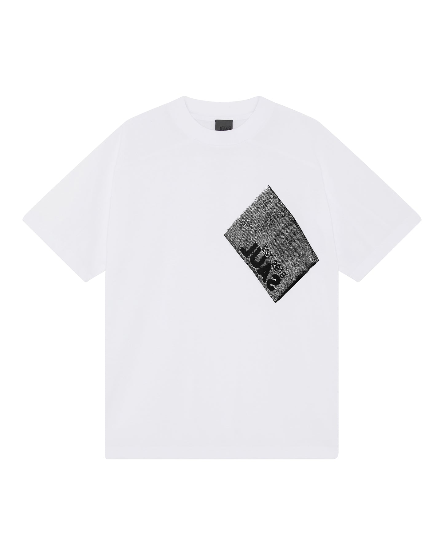 EST 2018 T-SHIRT - WHITE / BLACK