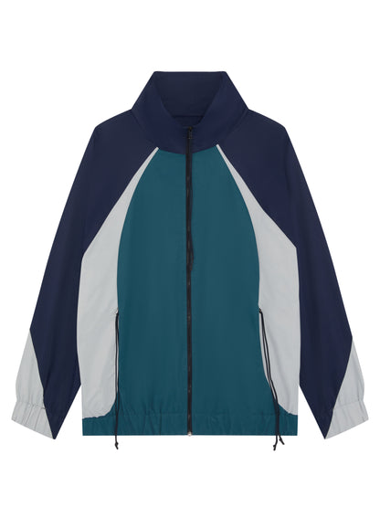 SHARP SHELL JACKET - NAVY / BOTTLE / GREY