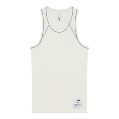 CORE CONTRAST MOVEMENT VEST - WHITE / NAVY