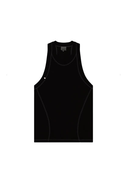 CORE-TAB SLEEK VEST - BLACK