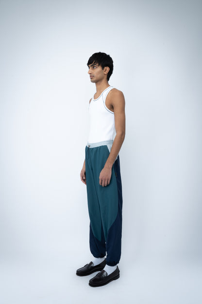 SHARP SHELL PANT - NAVY / BOTTLE / GREY