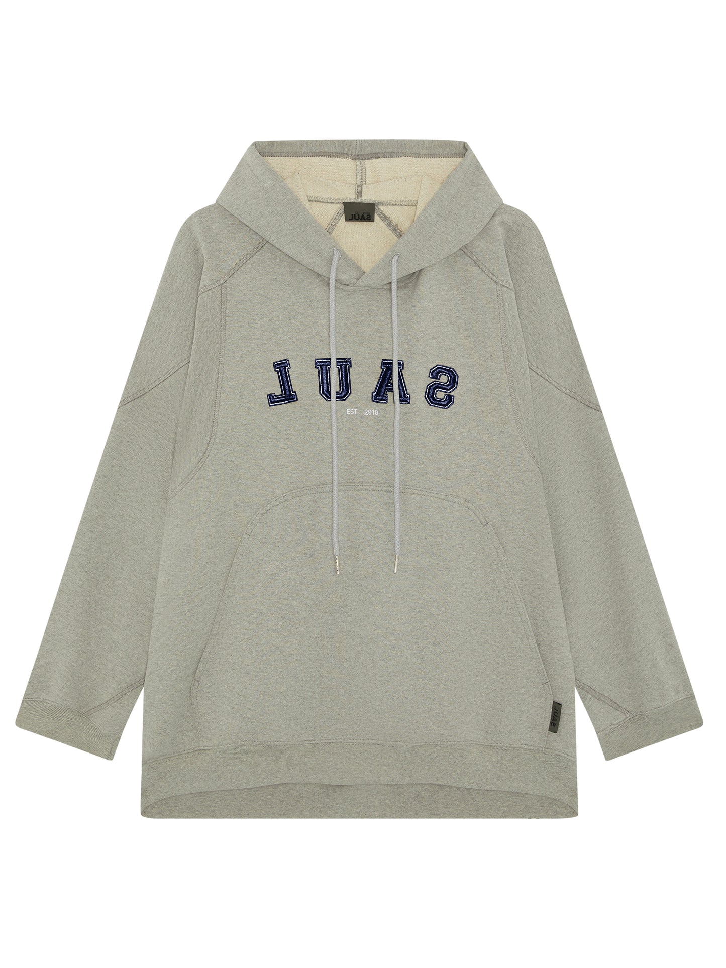 SS25 SOUVENIR HOODIE - GREY / NAVY