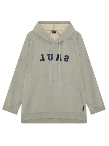 SS25 SOUVENIR HOODIE - GREY / NAVY