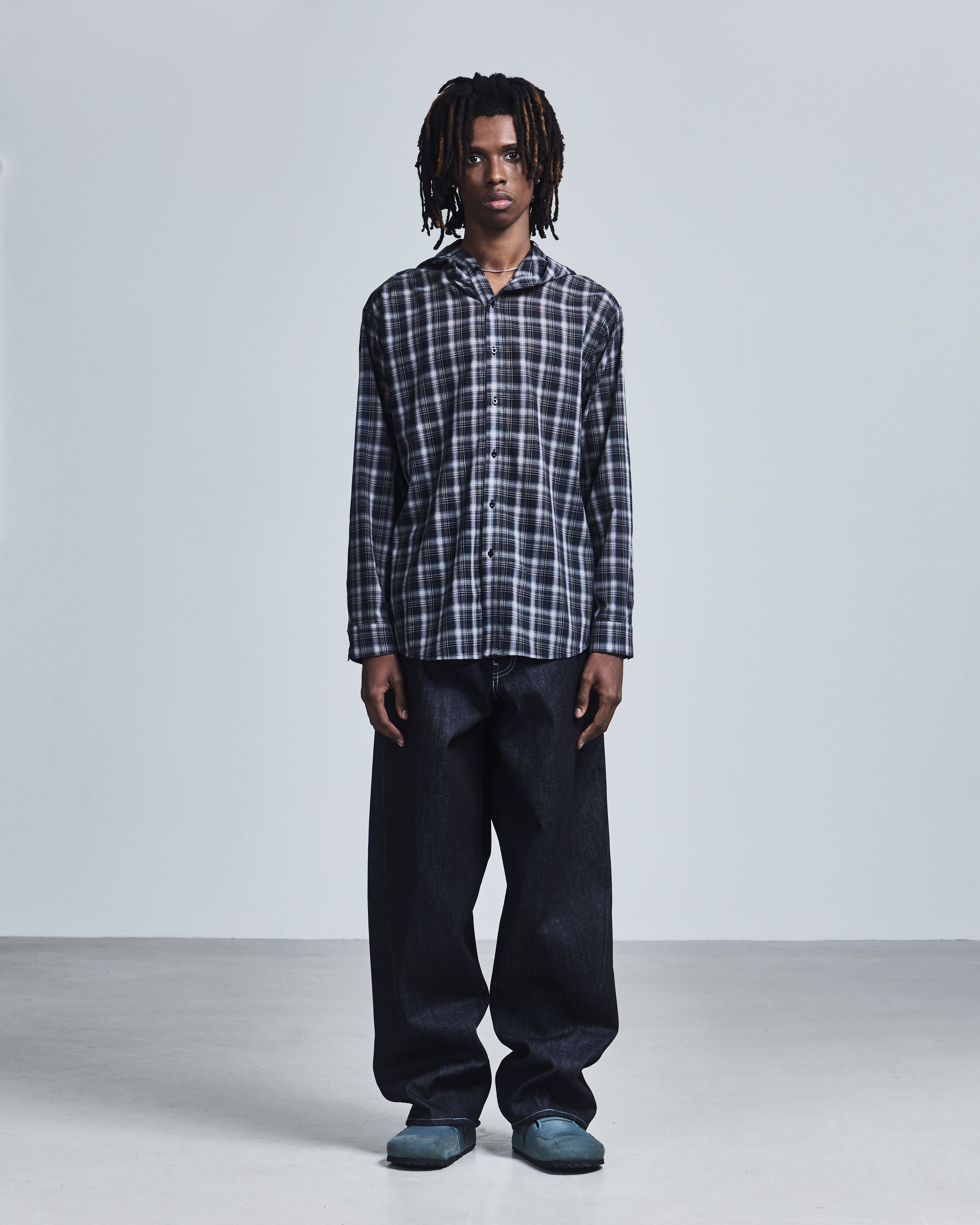 Hooded Oxford Shirt-4