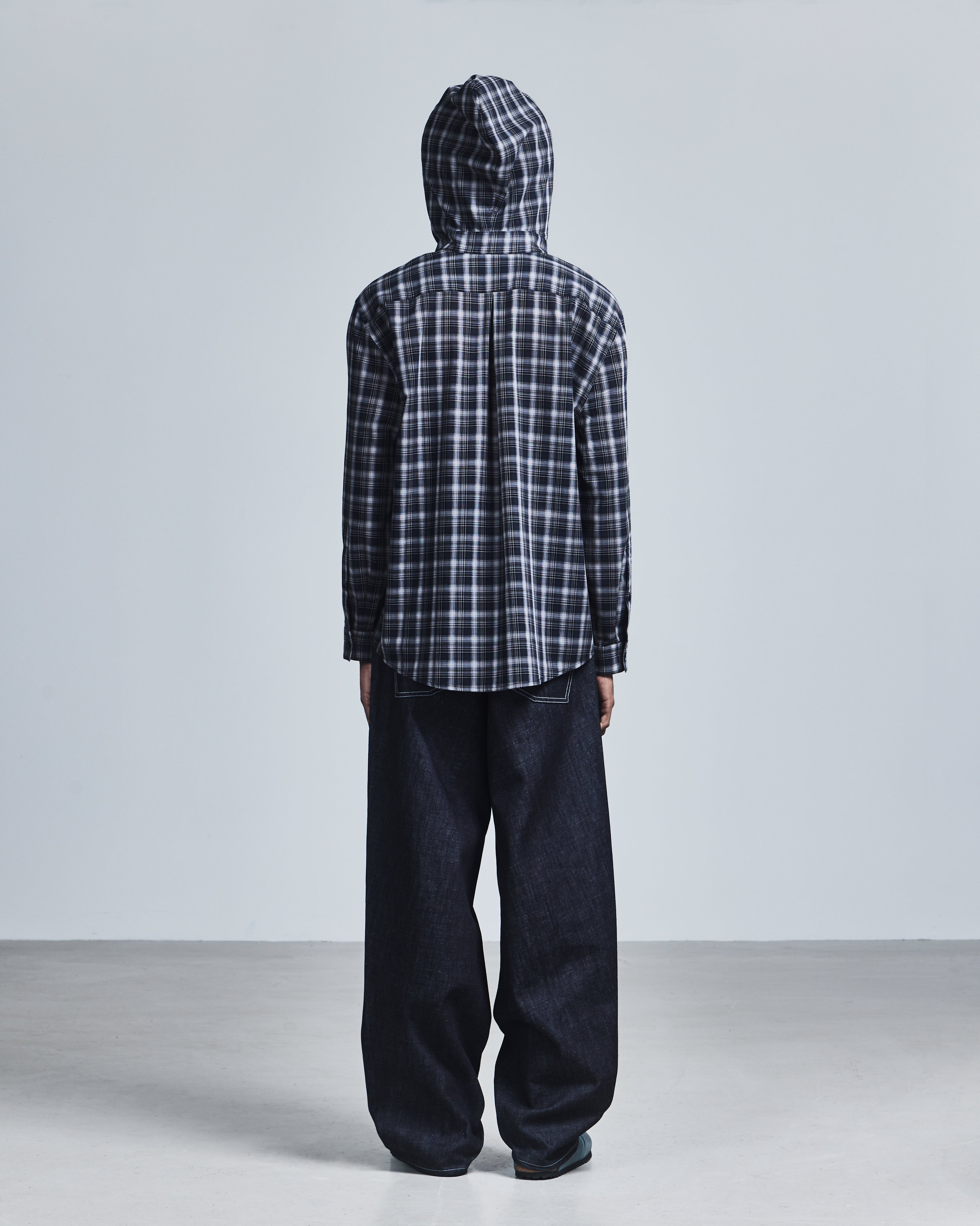 Hooded Oxford Shirt-5