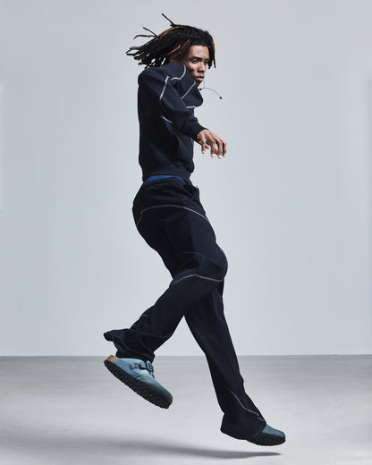 Coverstitch Zip-Up Jacket