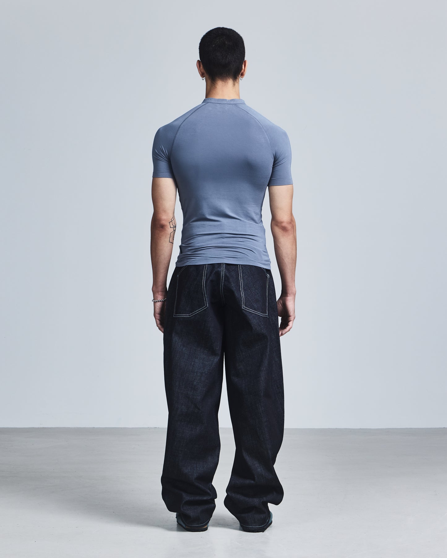 Asymmetric Henley Shirt