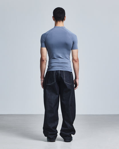 Asymmetric Henley Shirt