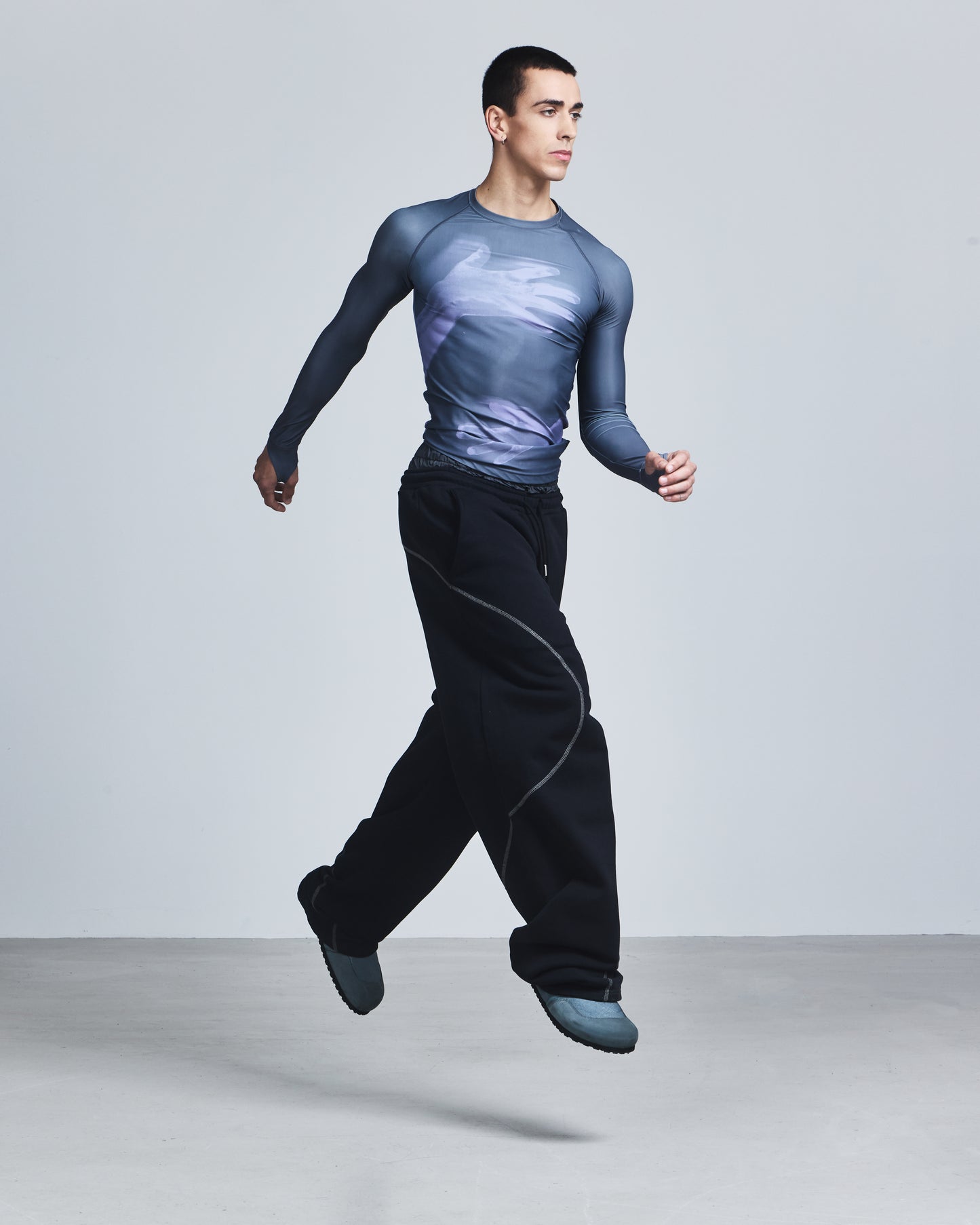 'Embrace' Printed Long Sleeve Top