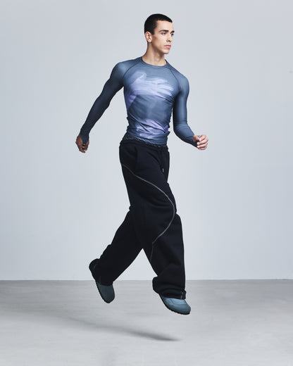 'Embrace' Printed Long Sleeve Top