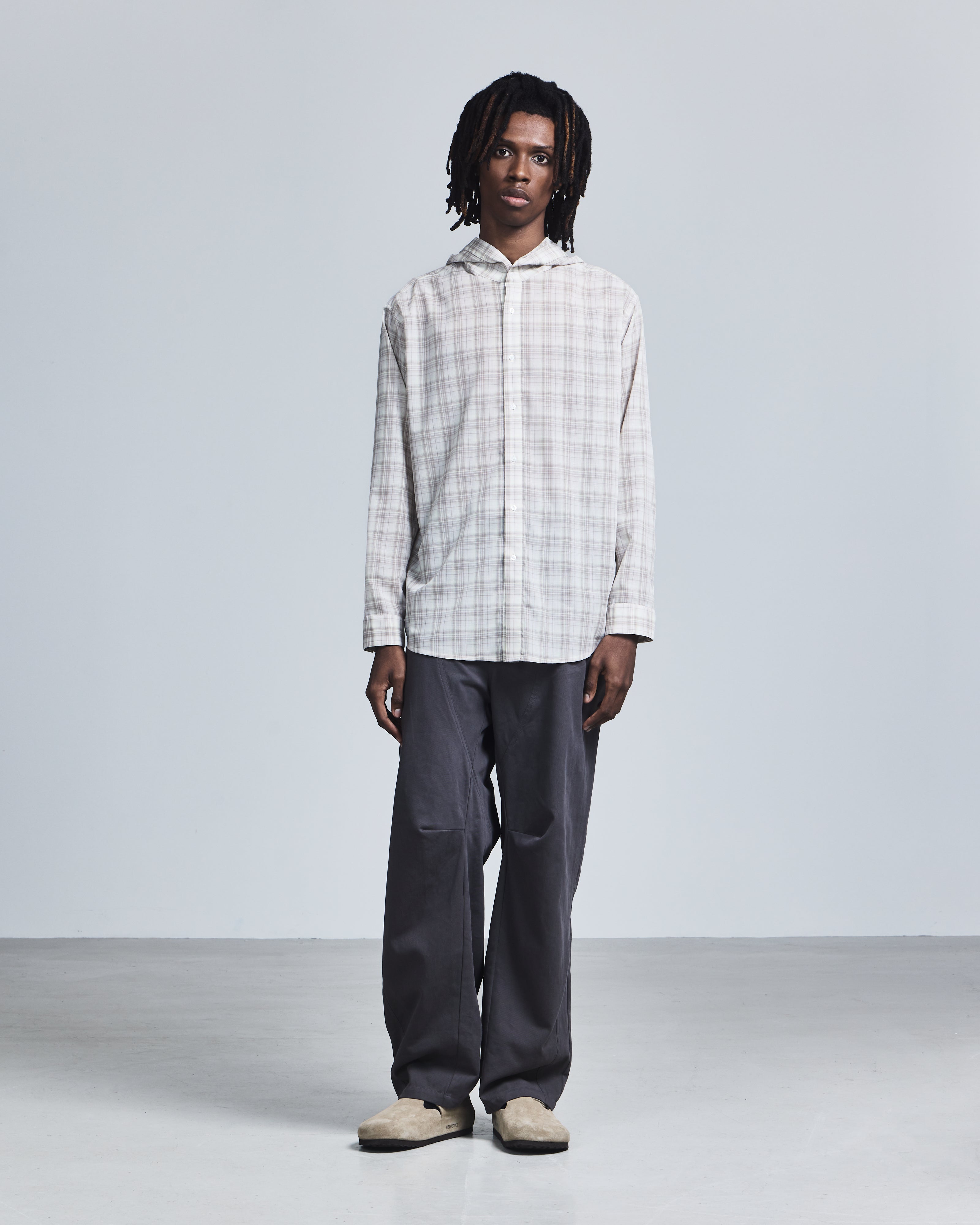 Hooded Oxford Shirt-4