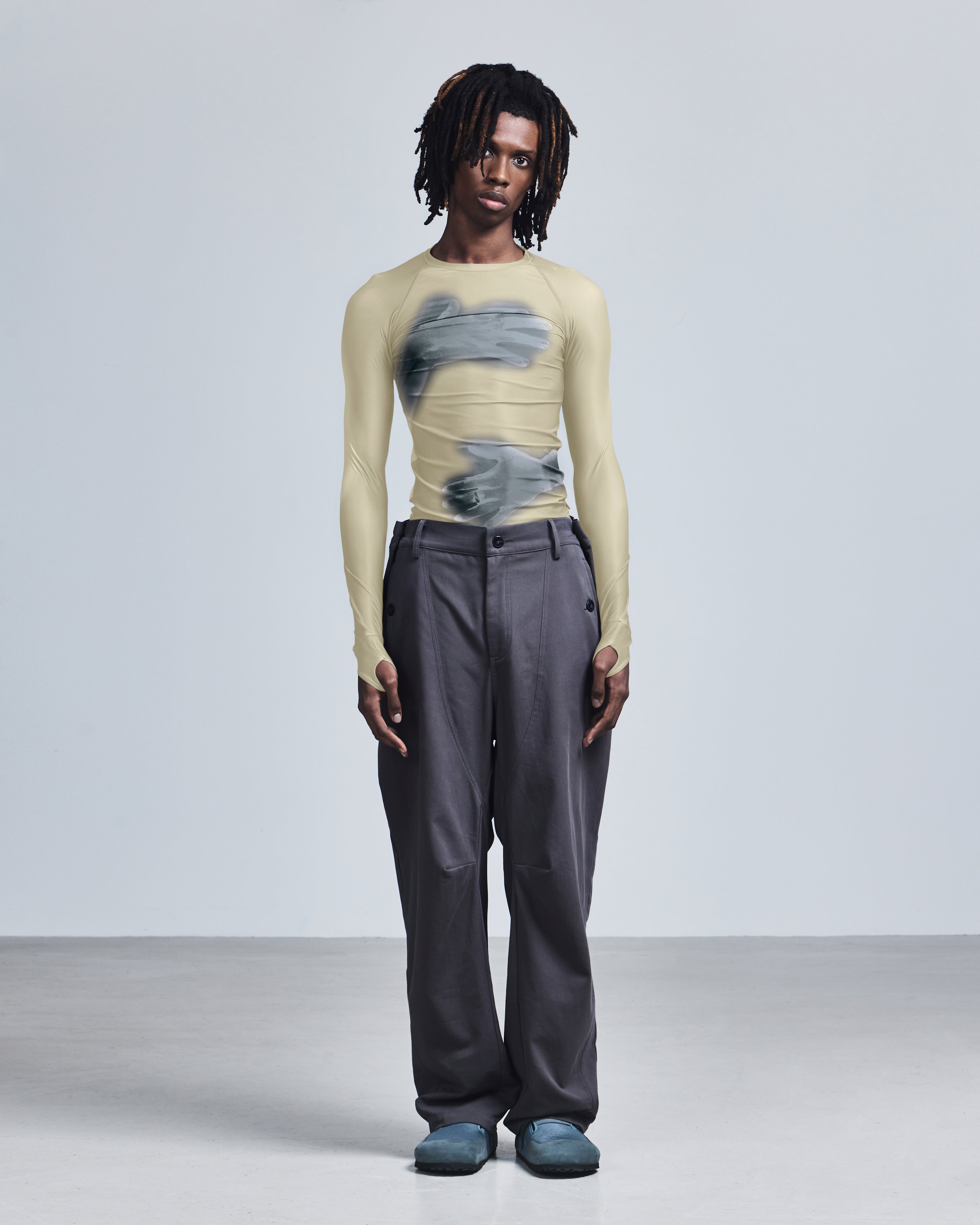 Pleated Fatigue Pant-1