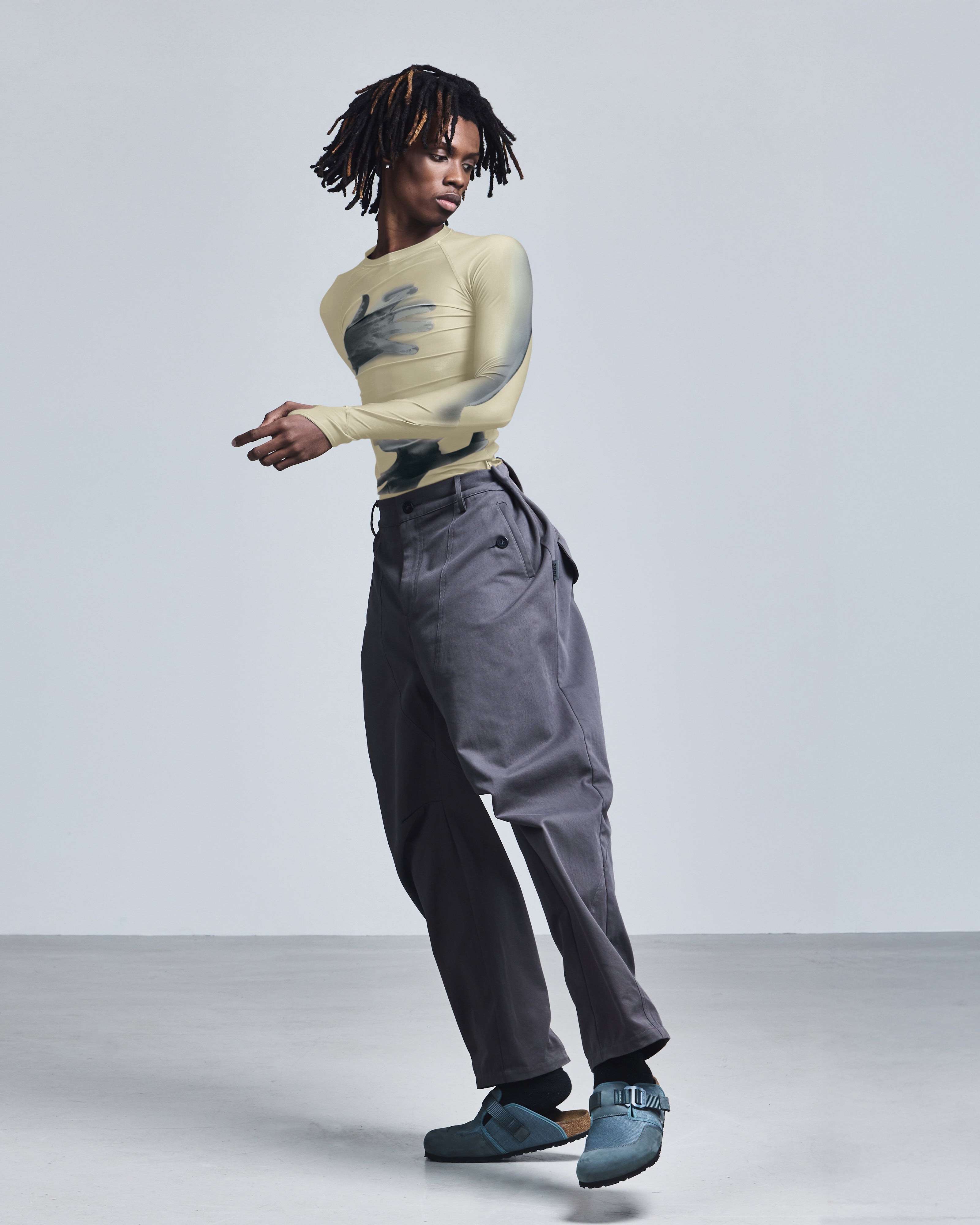 Pleated Fatigue Pant-2