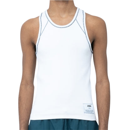 CORE CONTRAST MOVEMENT VEST - WHITE / BLACK