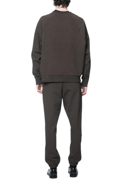TAB SLIM JOGGER - BROWN