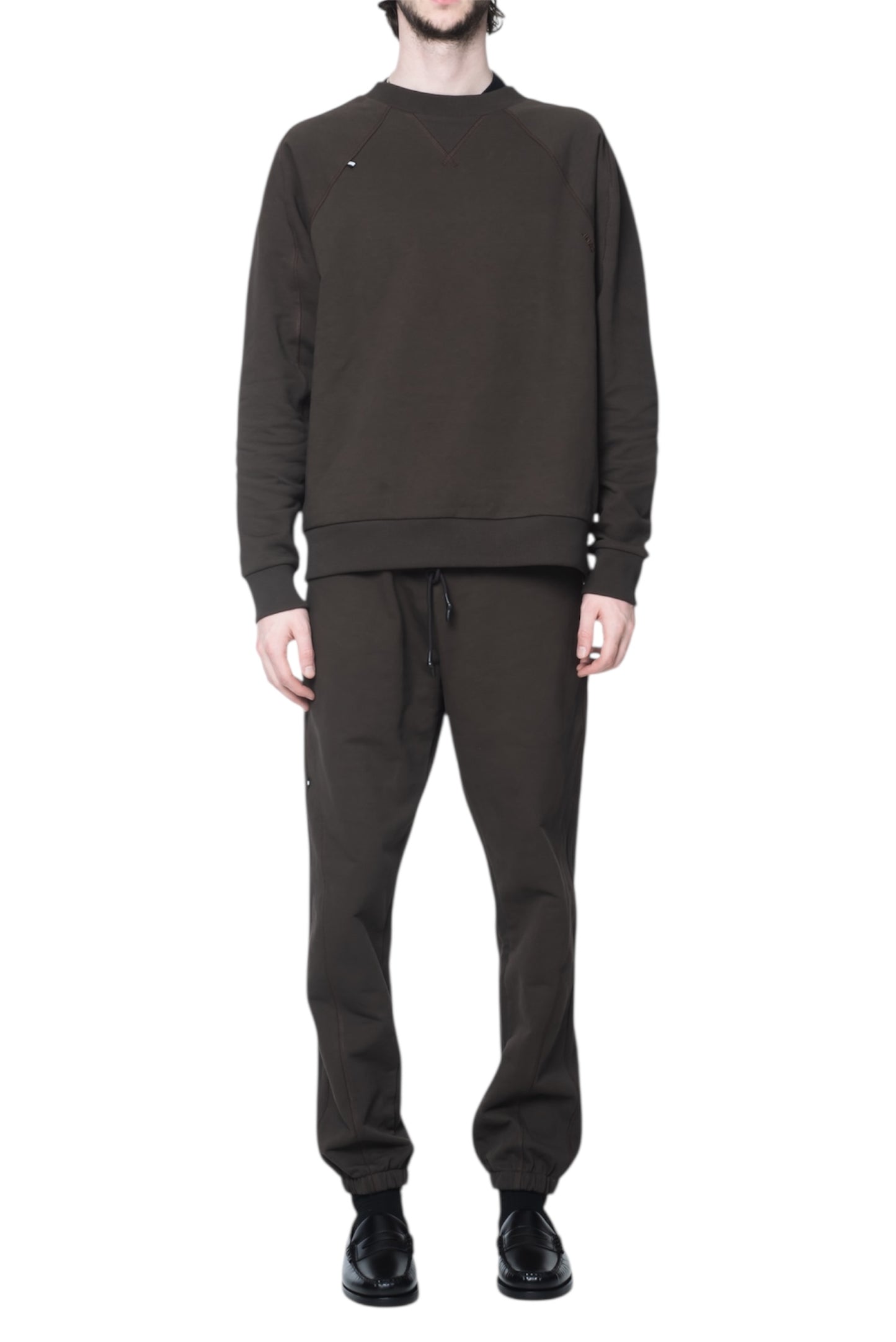 TAB SLIM JOGGER - BROWN