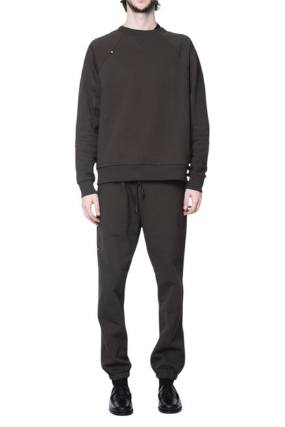 TAB SLIM JOGGER - BROWN
