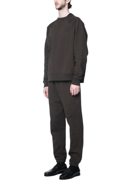 TAB SLIM JOGGER - BROWN