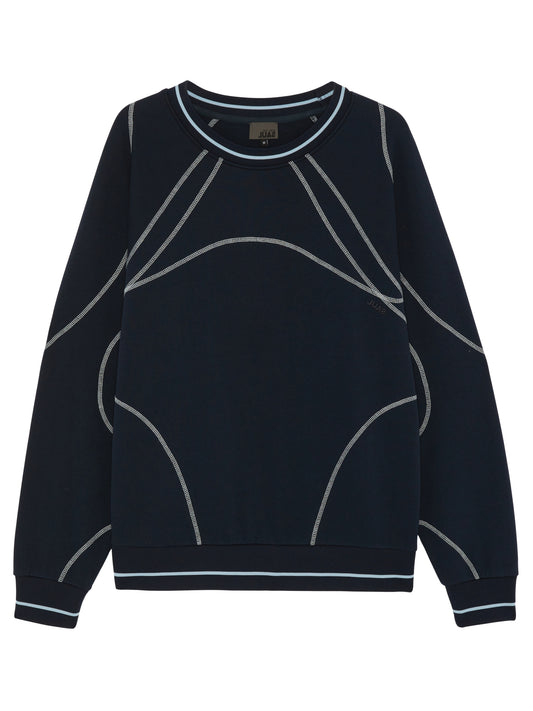 LOOPBACK JERSEY JUMPER