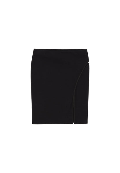 *EXCLUSIVE* WOMEN'S KEYHOLE SKIRT - BLACK