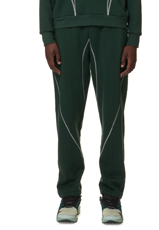 SN58 FLEECEBACK JOGGERS FOREST GREEN