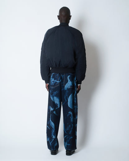 KINETIC CUT FREEDOM AVIATION BOMBER JACKET