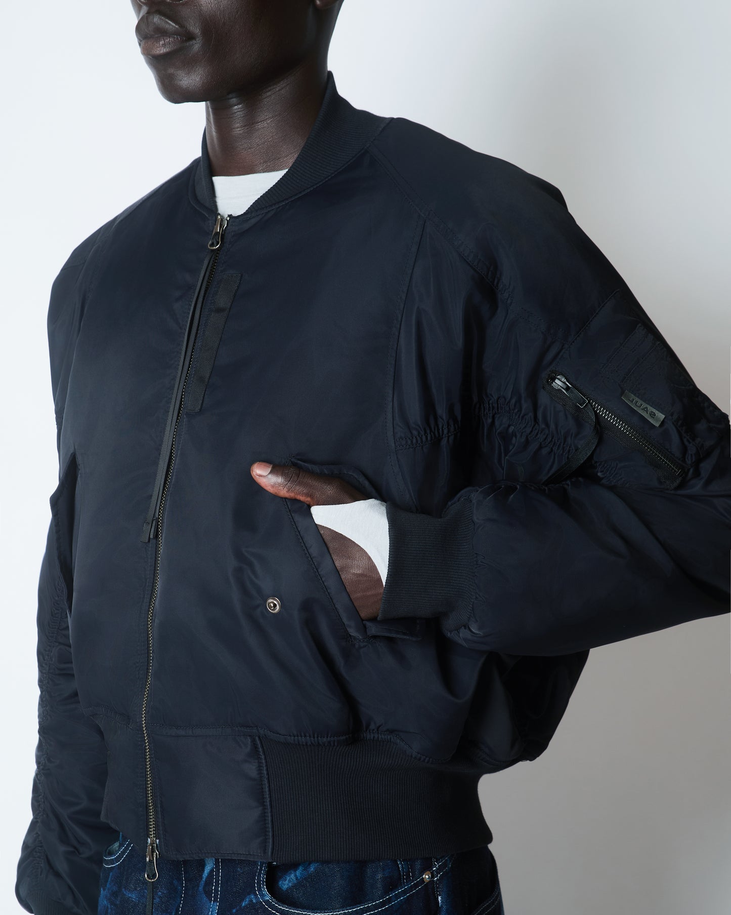 KINETIC CUT FREEDOM AVIATION BOMBER JACKET
